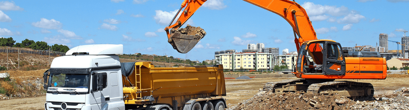 Un chantier en cours de construction